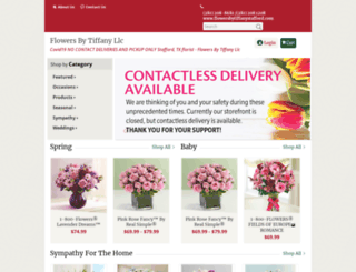 flowersbytiffanystafford.com screenshot