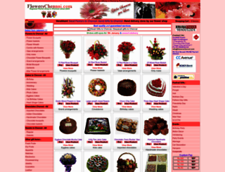 flowerschennai.com screenshot