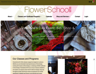 flowerschoolny.com screenshot