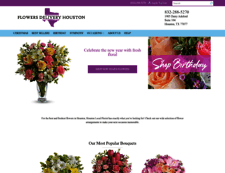 flowersdeliveryhouston.com screenshot