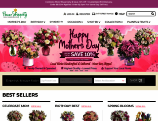 flowershopping.com screenshot