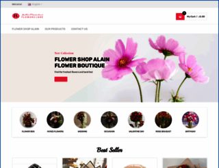flowerslake.com screenshot