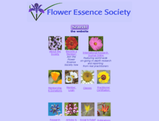 flowersociety.org screenshot