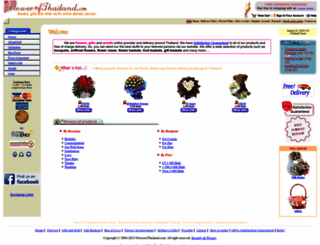 flowersofthailand.com screenshot
