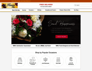 flowersplus.com screenshot