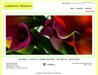 flowerssarasota.com screenshot