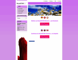 flowerstar.webnode.com screenshot
