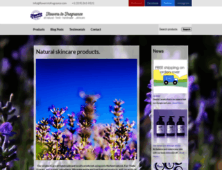 flowerstofragrance.com screenshot