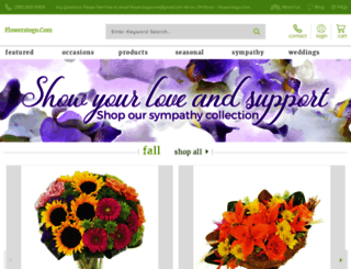 flowerstogo.com screenshot