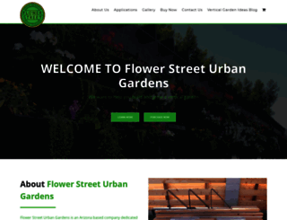 flowerstreeturbangardens.com screenshot