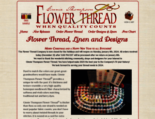 flowerthread.com screenshot