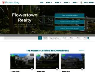flowertownrealty.com screenshot