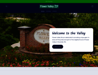 flowervalleyshop.com screenshot