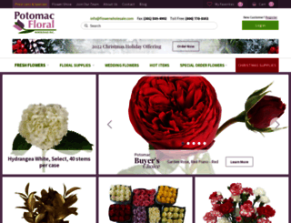 flowerwholesale.com screenshot