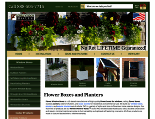 flowerwindowboxes.com screenshot