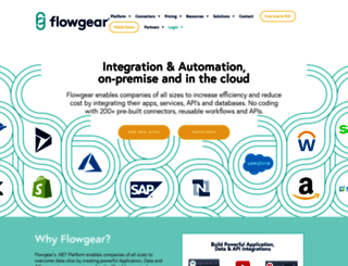 flowgear.net screenshot