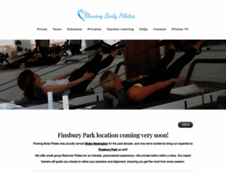 flowingbodypilates.com screenshot
