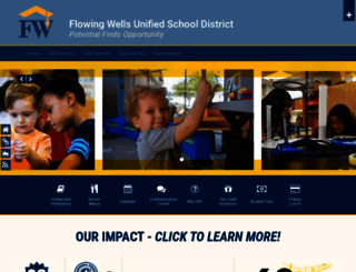 flowingwellsschools.org screenshot