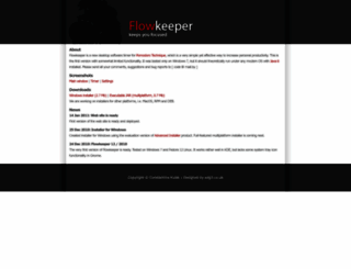 flowkeeper.org screenshot