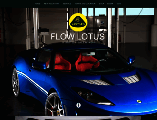 flowlotuscars.com screenshot