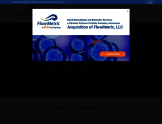 flowmetricdiagnostics.com screenshot