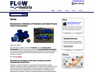 flowmetrix.co.za screenshot