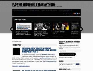 flowofwisdom.com screenshot
