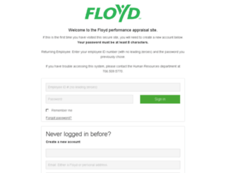 floyd-appraisal.herokuapp.com screenshot