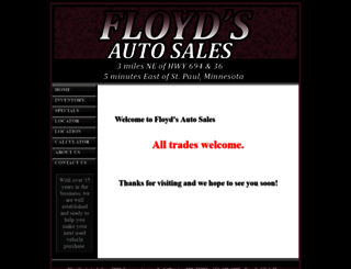 floydsautosales.com screenshot