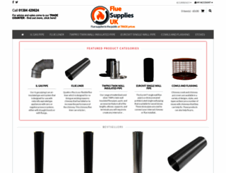 flue-supplies-uk.co.uk screenshot