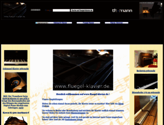 fluegel-klavier.de screenshot