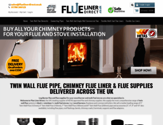 fluelinerdirect.co.uk screenshot