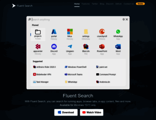 fluentsearch.net screenshot