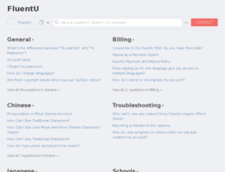 fluentu.helpshift.com screenshot