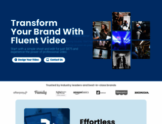 fluentvideo.com screenshot