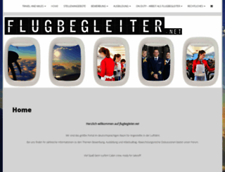 flugbegleiter.net screenshot