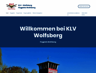 flugplatz-wolfsberg.at screenshot