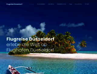 flugreise-duesseldorf.de screenshot