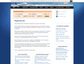 flugsuche.net screenshot