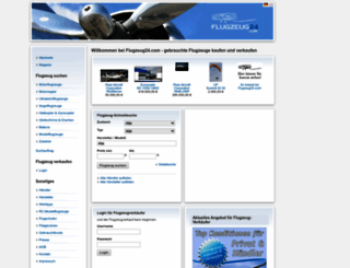 flugzeug24.com screenshot