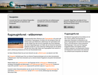 flugzeuginfo.net screenshot