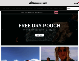 fluid-lines.co.uk screenshot