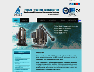 fluidbedequipment.com screenshot