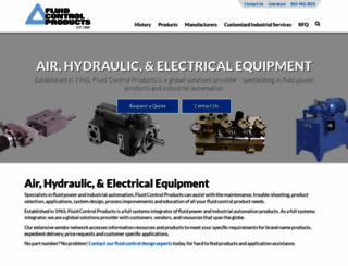fluidcontrolproducts.com screenshot