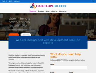 fluidflow.com.au screenshot