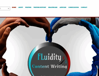 fluiditycontentwriting.com screenshot