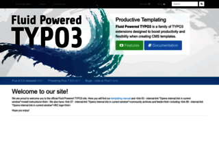 fluidtypo3.org screenshot