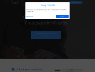 fluidui.com screenshot