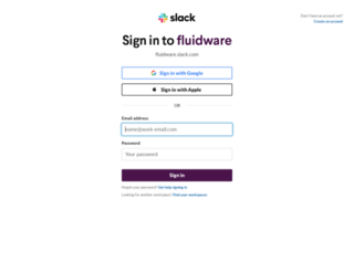 fluidware.slack.com screenshot