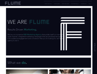 flumemarketing.com screenshot